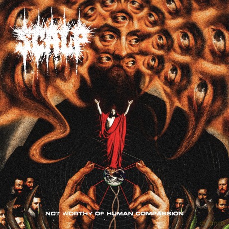Scalp: Not Worthy Of Human Compassion (Limited) (Clear Black Marble) [Winyl]