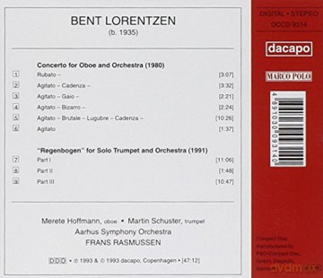 Bent Lorentzen: Oboenkonzert [CD]