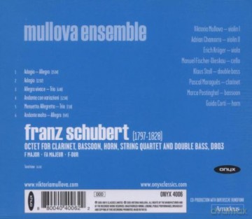 Franz Schubert: Oktett D.803 [CD]