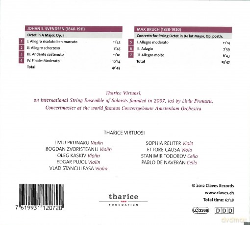 Johan Svendsen: Oktett fur Streicher op.3 [CD]