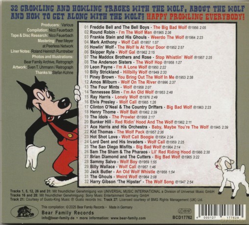 On The Prowl With The Wolf [CD]