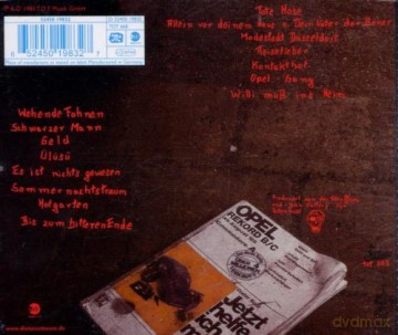 Die Toten Hosen: Opel Gang [CD]
