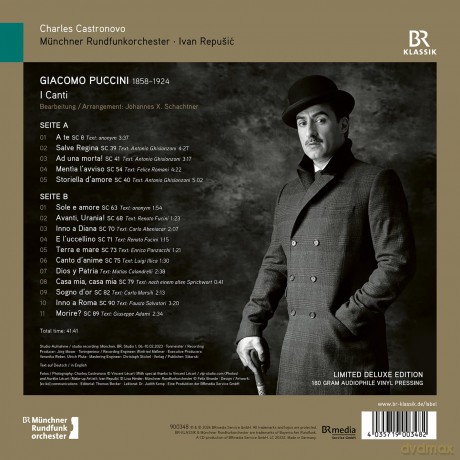 Giacomo Puccini: Orchesterlieder I Canti [Winyl]