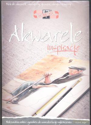 Blok A4 Inspiracje - Akwarele