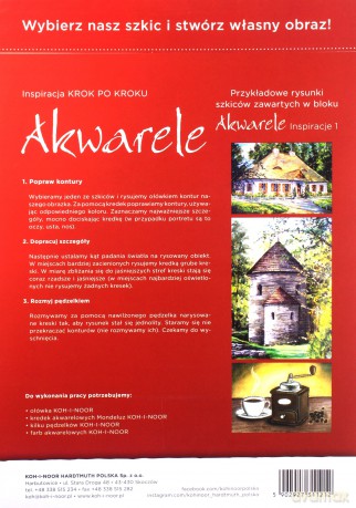 Blok A4 Inspiracje - Akwarele
