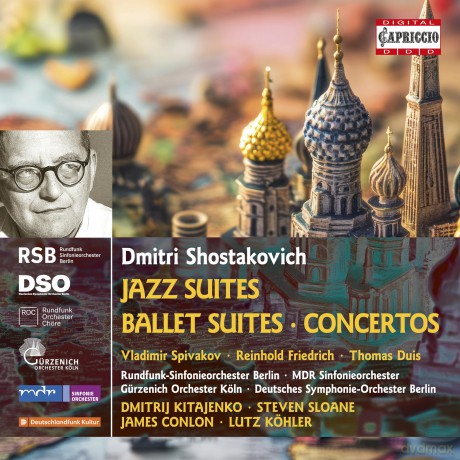 Dmitri Schostakowitsch: Orchesterwerke (Jazz-Suiten, Ballett-Suiten, Konzerte) [CD]