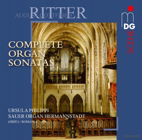 August Gottfried Ritter: Orgelsonaten Nr.1-4 (opp.11,19,23,31) [CD]