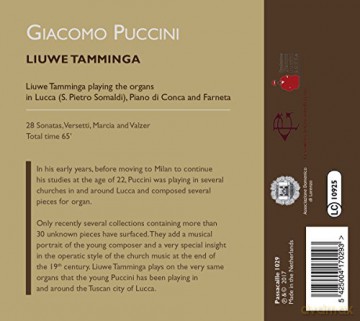 Giacomo Puccini: Orgelwerke [CD]