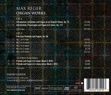 Max Reger: Orgelwerke [2CD]