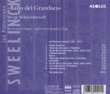 Jan Pieterszoon Sweelinck: Orgelwerke [CD]
