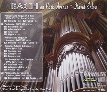 Johann Sebastian Bach: Orgelwerke [CD]