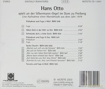Johann Sebastian Bach: Orgelwerke [CD]