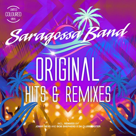 Saragossa Band: Original Hits & Remixes (Limited) (White W/ Blue Splatter) [Winyl]
