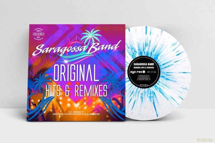 Saragossa Band: Original Hits & Remixes (Limited) (White W/ Blue Splatter) [Winyl]