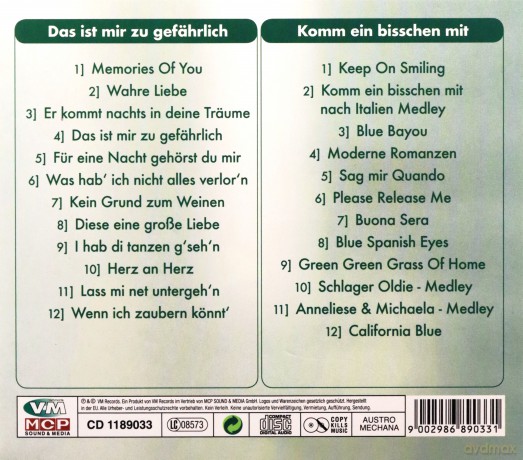 Andy Borg: Originalalben [CD]