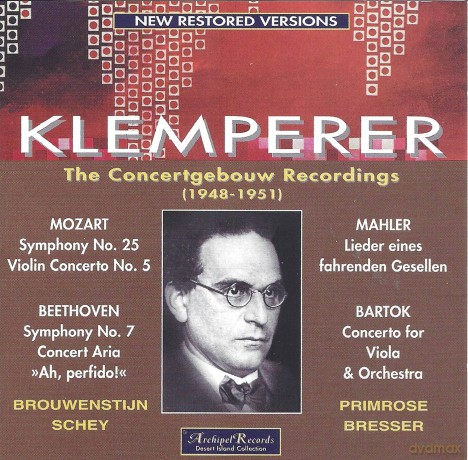 Otto Klemperer - The Concertgebouw Recordings 1948-1951 [2CD]