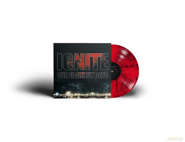 Ignite: Our Darkest Days (Limited) (Red/Black Marble) [Winyl]