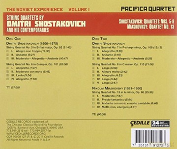 Pacifica Quartet - The Soviet Experience Vol.1 [2CD]