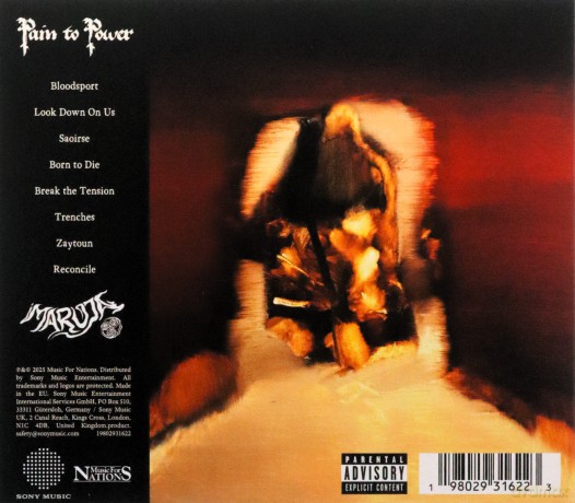 Maruja: Pain To Power [CD]