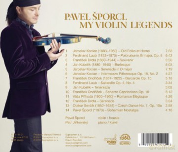 Pavel Sporcl - My Violin Legends [CD]