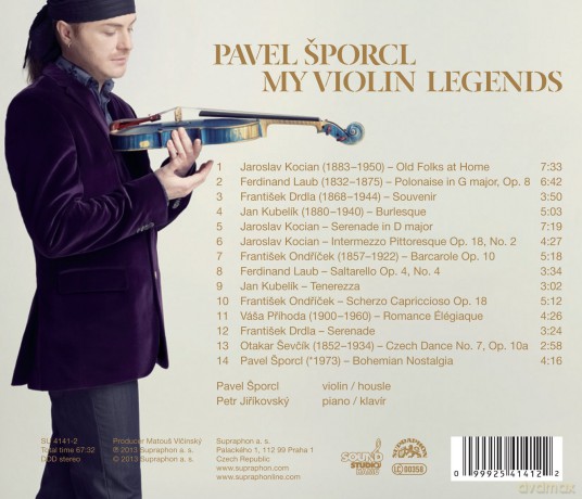 Pavel Sporcl - My Violin Legends [CD]