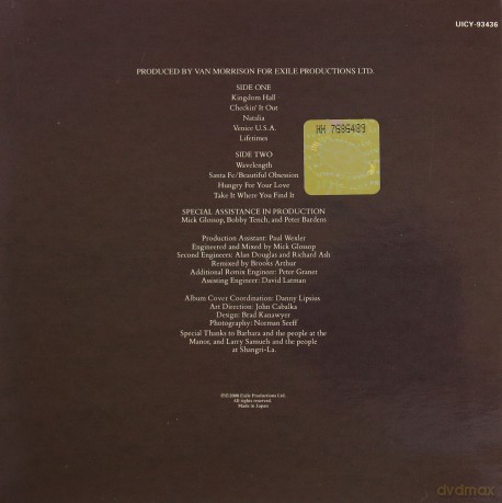 Van Morrison: Wavelength (Japanese Papersleeve) (ecopack) [CD]