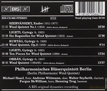 Philharmonisches Blaeserquintett Berlin [CD]