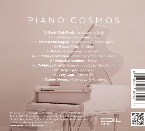 Queenz Of Piano: Piano Cosmos [CD]