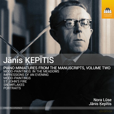 Janis Kepitis: Piano Miniatures from the Manuscripts Vol.2 [CD]