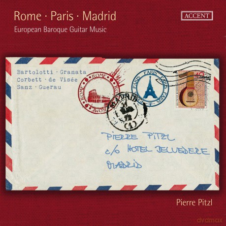 Pierre Pitzl - Rome - Paris - Madrid [CD]