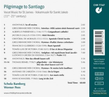 Pilgrimage to Santiago [CD]