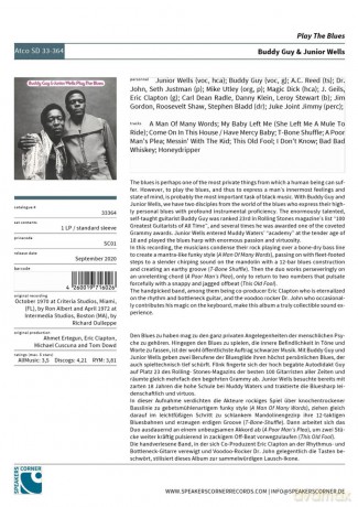 Buddy Guy & Junior Wells: Play The Blues [Winyl]