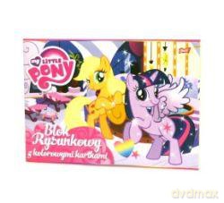 Blok Rysunkowy A4 Z Kolorowymi Kartkami My Little Pony