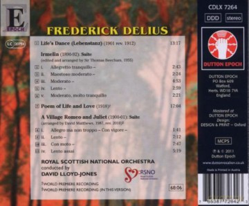 Frederick Delius: Poem of Life and Love [CD]