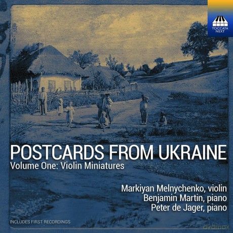 Postcards From Ukraine Vol. 1 - Violin Miniatures [CD]