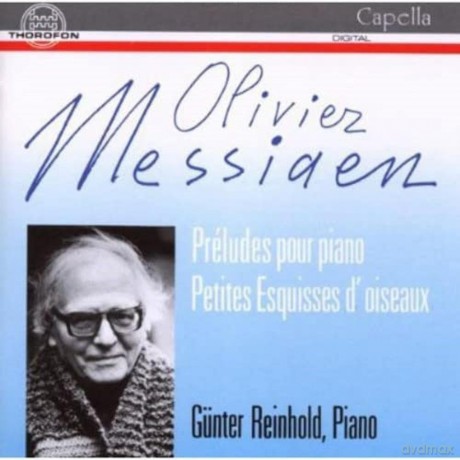 Olivier Messiaen: Preludes fur Klavier Nr.1-8 [CD]