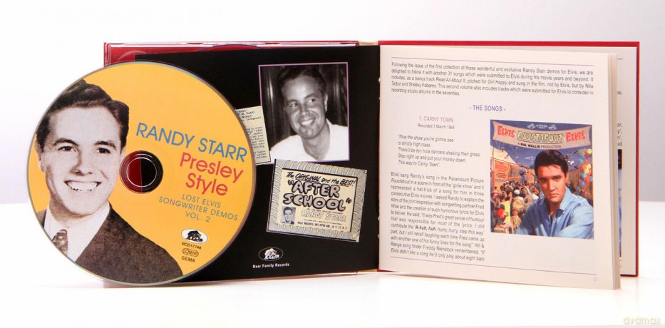 Randy Starr: Presley Style: Lost Elvis Songwriter Demos Vol. 2 [CD]