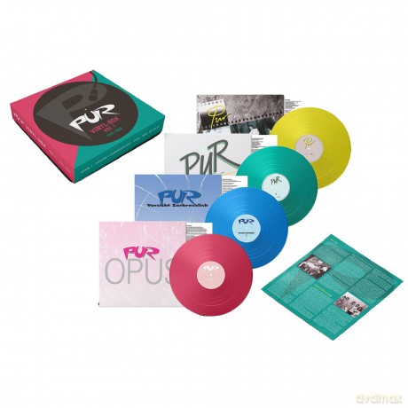 Pur: Pur Vinyl-Box Vol. 1 (1983 - 1988) (Limited) (Colored) [4xWinyl]