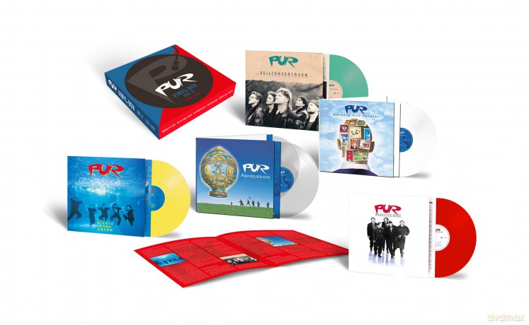 Pur: PUR Vinyl-Box Vol. 2 (1990 - 1998) (Colored) [5xWinyl]