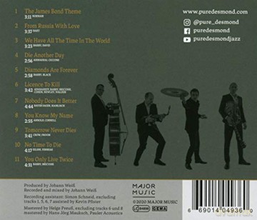 Pure Desmond: Pure Desmond Plays James Bond Songs [CD]