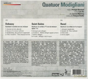Quatuor Modigliani [2CD]