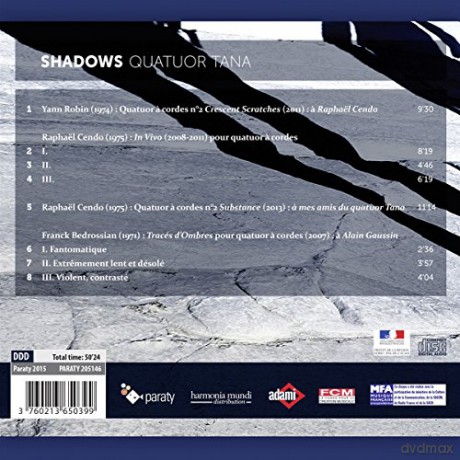 Quatuor Tana - Shadows [CD]