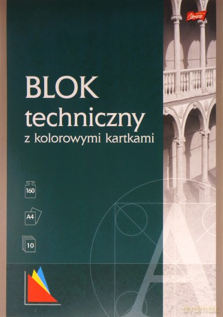 Blok Techniczny A4 Kolorowy