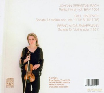 Rebekka Hartmann,Violine [CD]