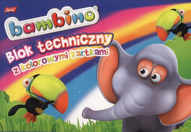 Blok techniczny A4 Bambino