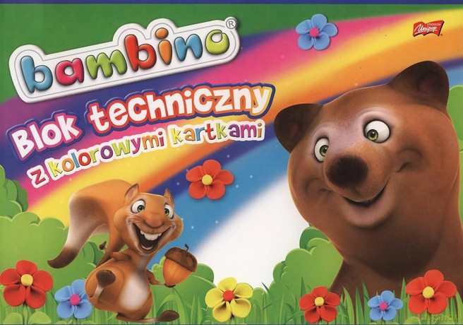 Blok techniczny A4 Bambino