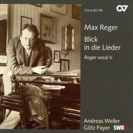 Max Reger: Reger vocal V - Blick in die Lieder (Klavierlieder) [CD]