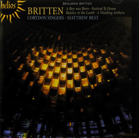 Benjamin Britten: Rejoice the Lamb - Kantate op.30 [CD]