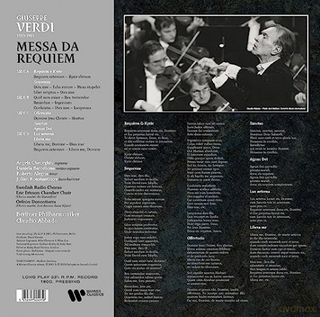 Giuseppe Verdi: Requiem [2xWinyl]