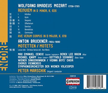 Wolfgang Amadeus Mozart: Requiem KV 626 [CD]